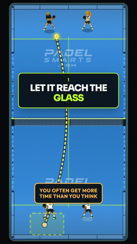 Don't rush the ball. Second teaching moment.