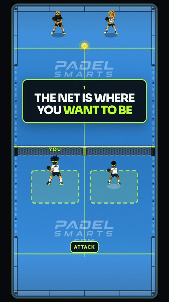 When should you give up the net?. Second teaching moment.
