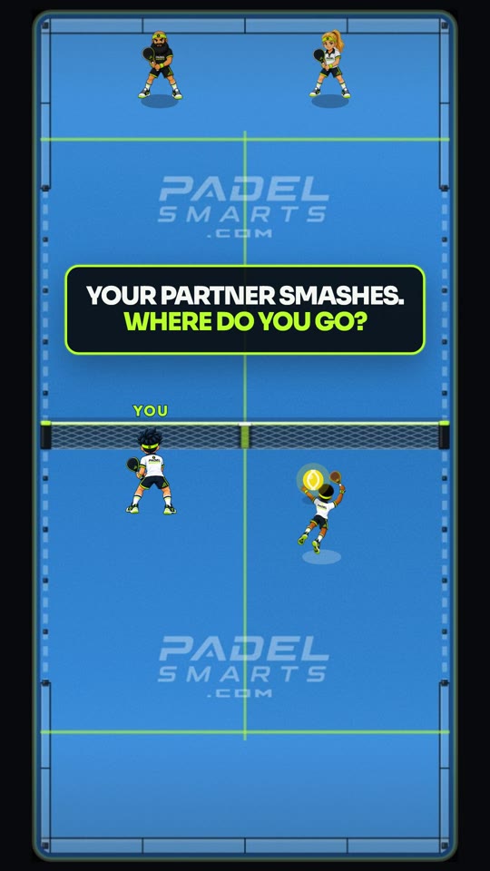 What to do when your partner smashes. First teaching moment.